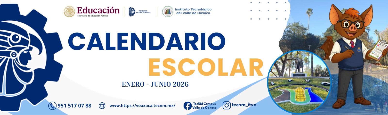 CALENDARIO ACADEMICO ENERO-JUNIO 2026